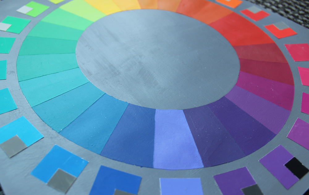 Second color wheel close-up