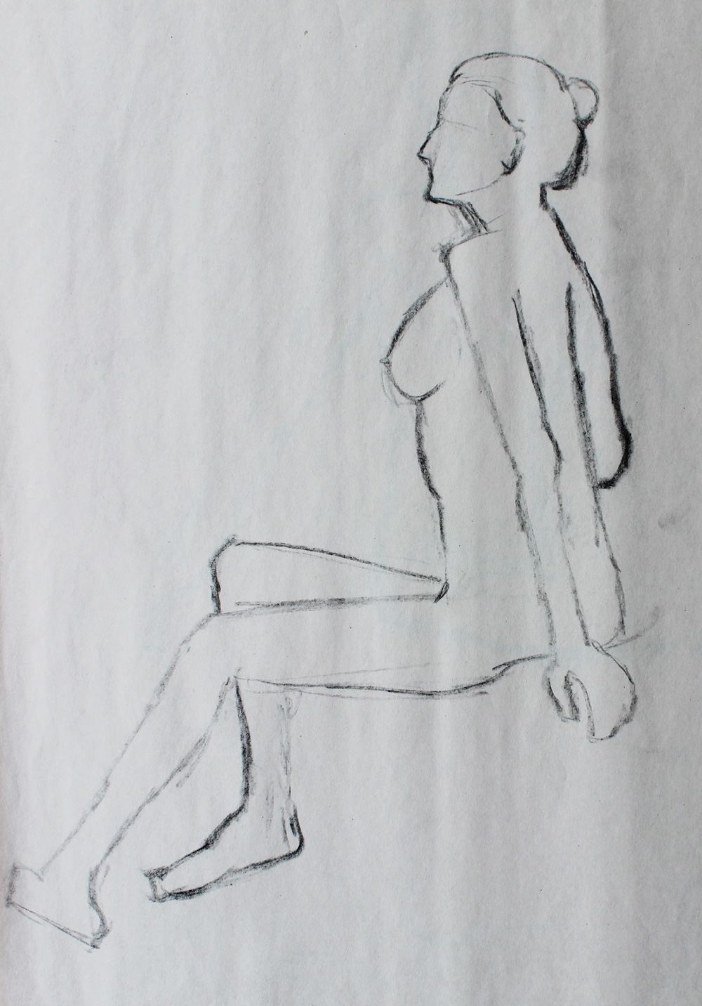 Female figure drawing