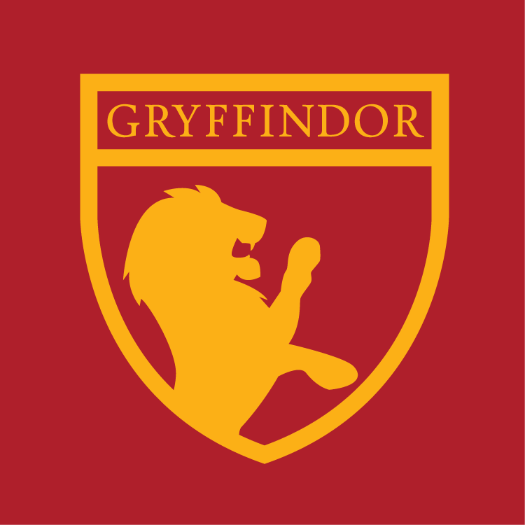 Gryffindor House crest by Chloe Atchue-Mamlet