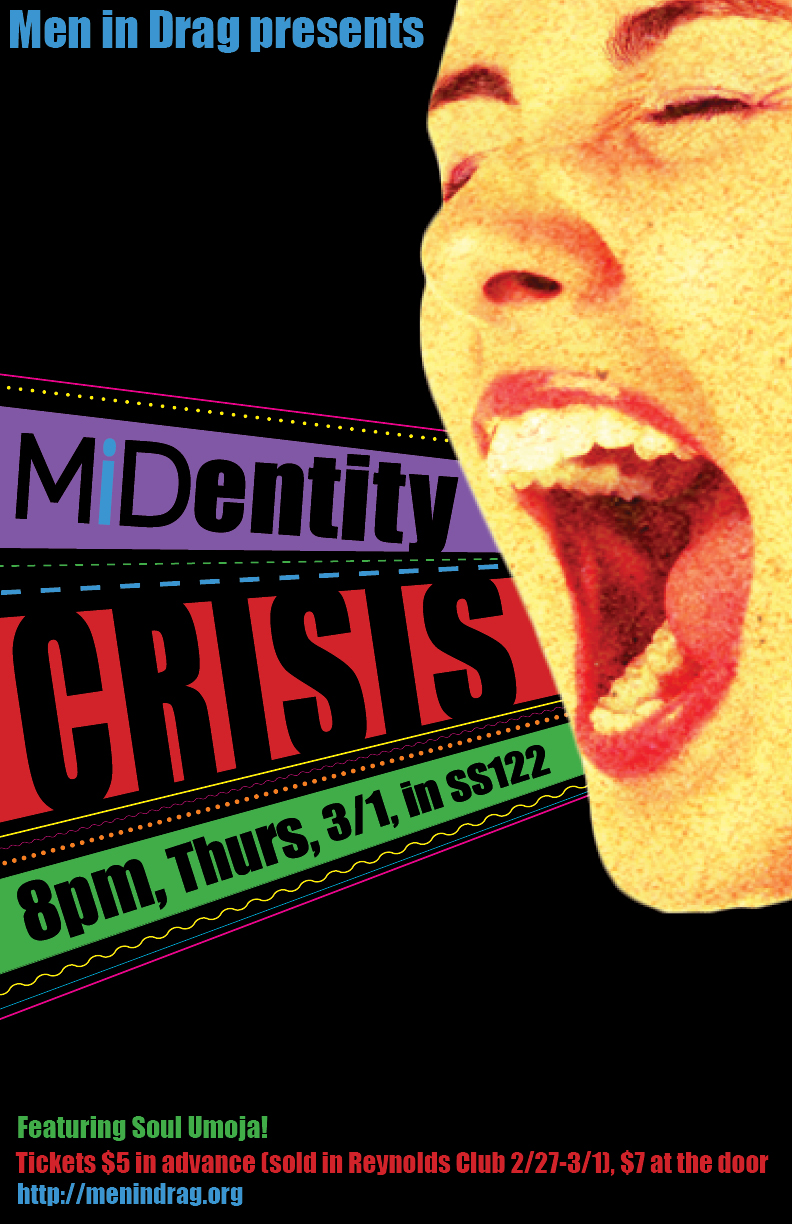 Identity Crisis poster design